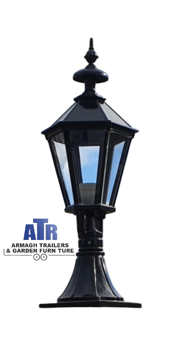New Cast aluminium garden lamps lights