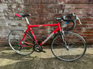 Raleigh racing bike  Needs service and pedals  