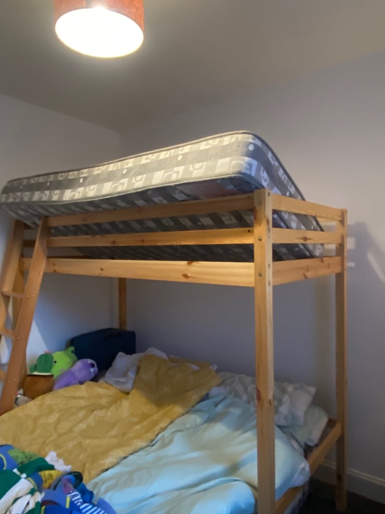 image for Solid wood high sleeper 