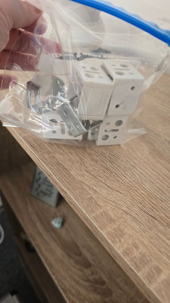 Venetian white blinds