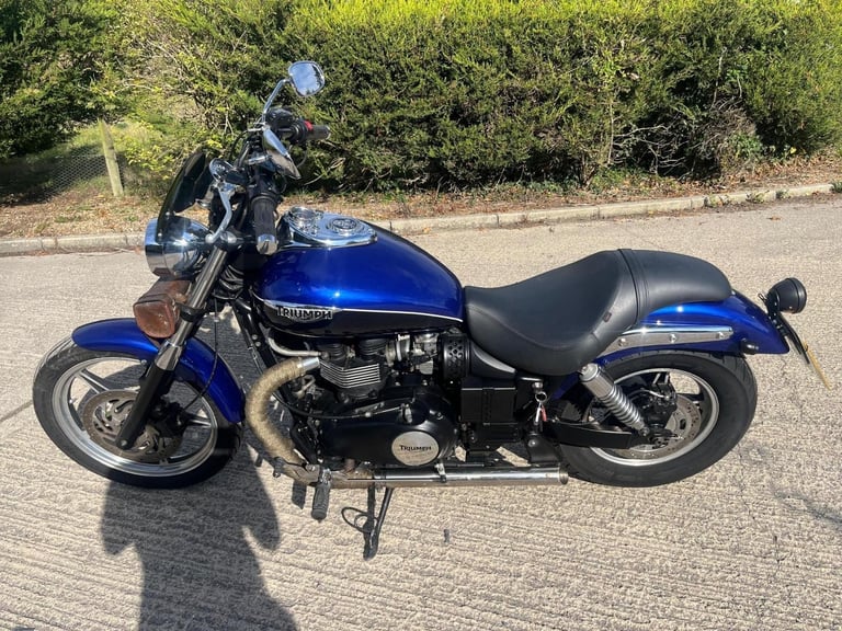 2012 62 TRIUMPH SPEEDMASTER 865 BONNEVILLE SPEED MASTER BOBBER CRUISER AMERICA