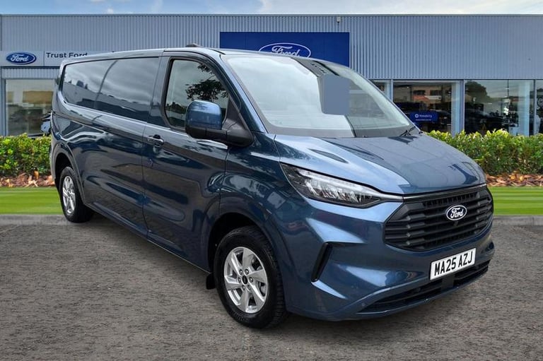 2025 Ford Transit Custom 280 Limited AUTO L2 LWB FWD 2.0 EcoBlue 136ps Low Roof, CAMERA, SENSORS,...