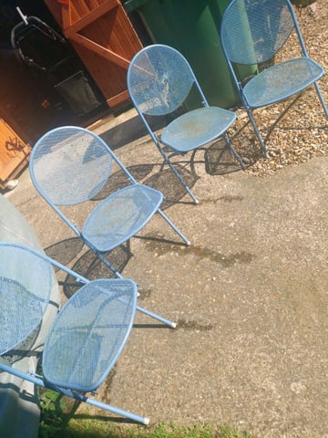 Clamshell patio chairs new arrivals