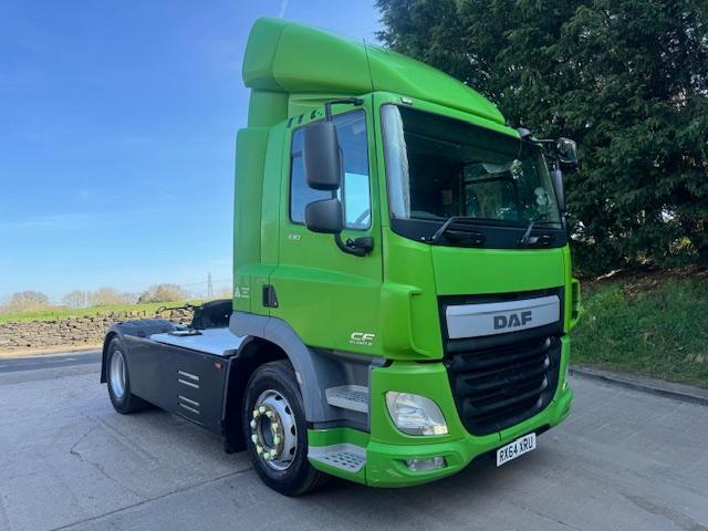 image for 2014 64 DAF CF 330 Euro 6 4x2 day cab tractor unit air con auto