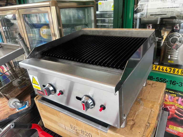 NEW GAS COMMERCIAL KITCHEN CHARGRILL CATERING STEAK BURGER PERI PERI CHICKEN SHOP 