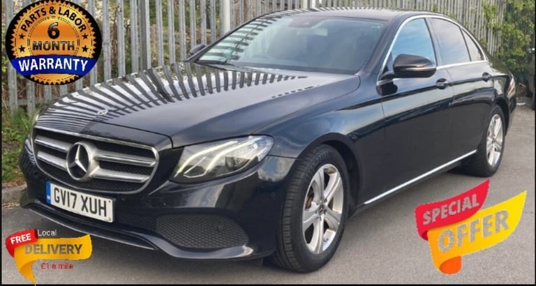 2017 Mercedes-Benz E-Class E220d SE 4dr 9G-Tronic SALOON Diesel Automatic
