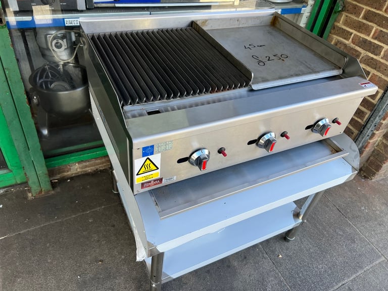 NEW COMMERCIAL CATERING GAS BBQ KEBAB GRILL CAFE KEBAB FAST FOOD SHOP KITCHEN 