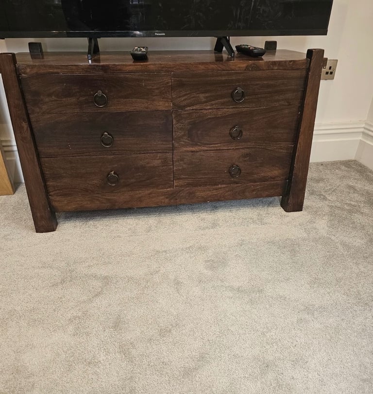 image for Used as a tv stand but can be a side board 