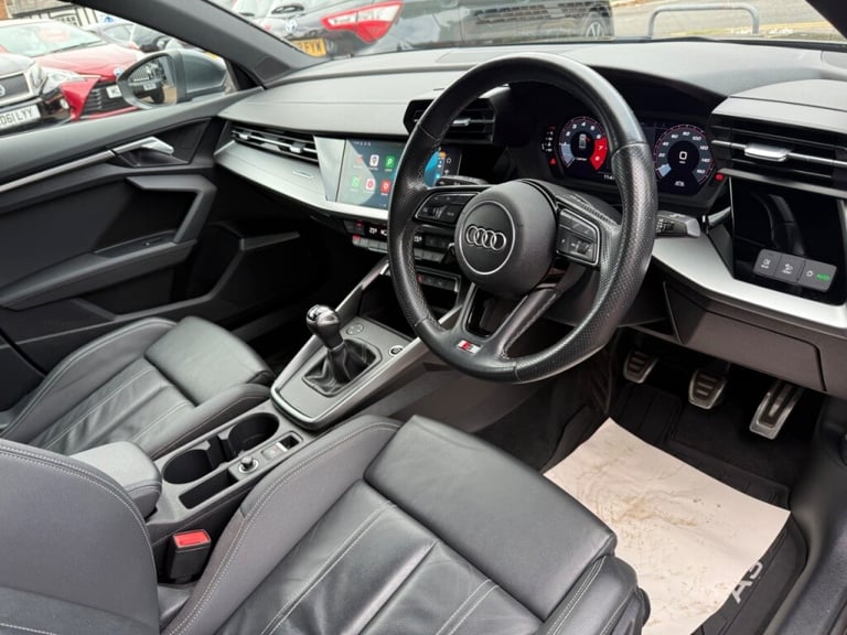  Audi A3 30 TFSI S Line 4dr - FSH - COMFORT AND SOUND PACK Petrol