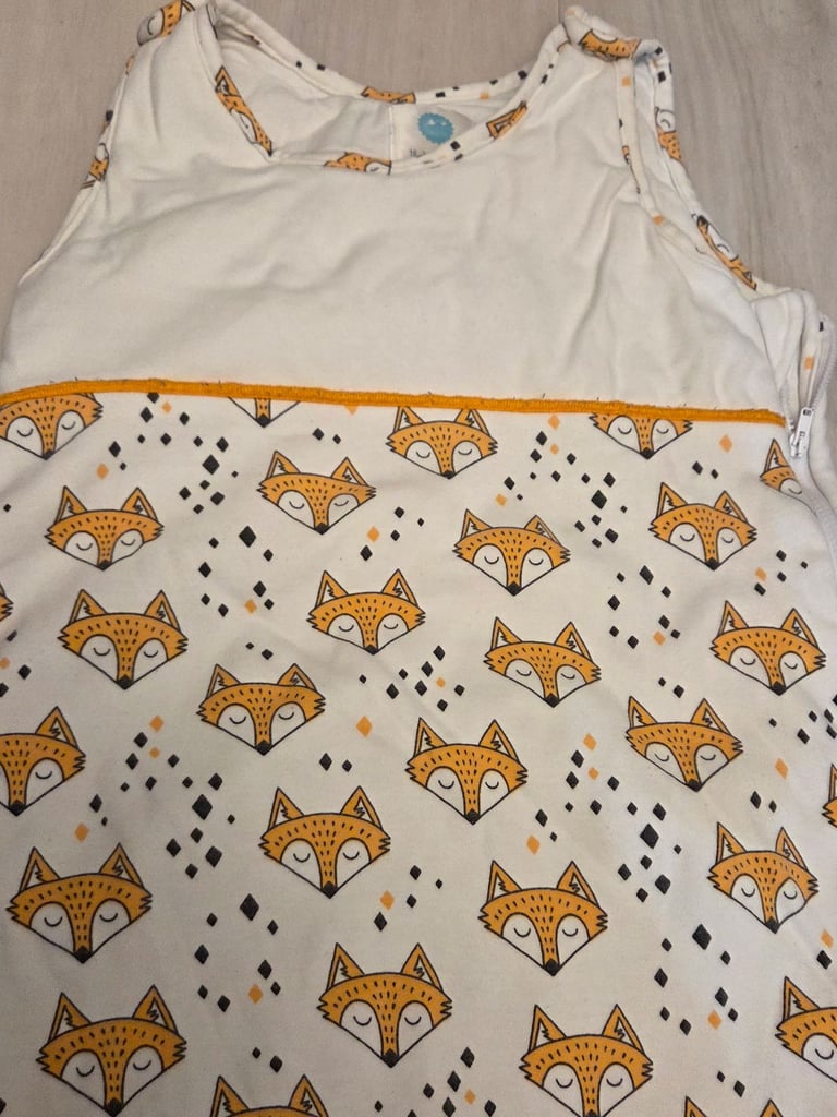 Baby swaddle sleeping bag foxes - 18-36 months