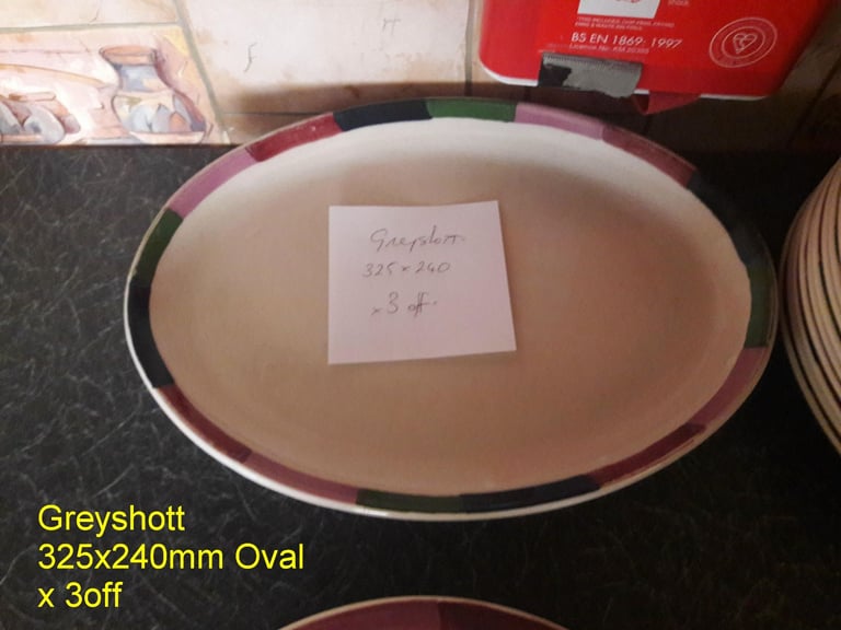 New Used 85x Plates Professional Grade Restaurant Kitchen Plates Crockery Steelite Grayshott lot