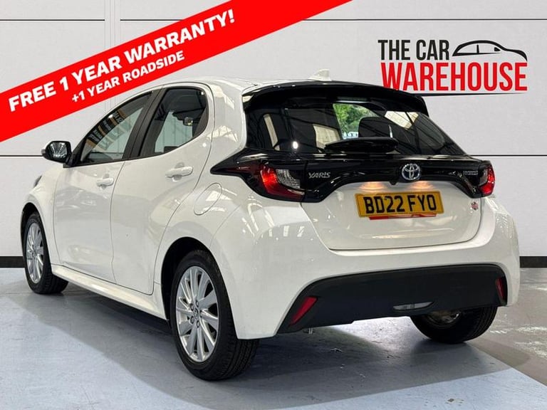 2022 Toyota Yaris 1.5 Hybrid Icon 5dr CVT Automatic Hatchback PETROL/ELECTRIC Automatic