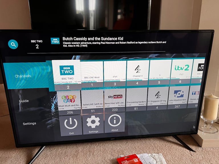 Cello 43” super fast Android 7 Smart TV with inbuilt DVD player
