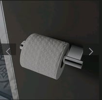 Chrome Toilet Roll Holder