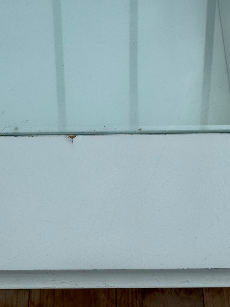 IKEA Liatorp coffee table white square with drawer