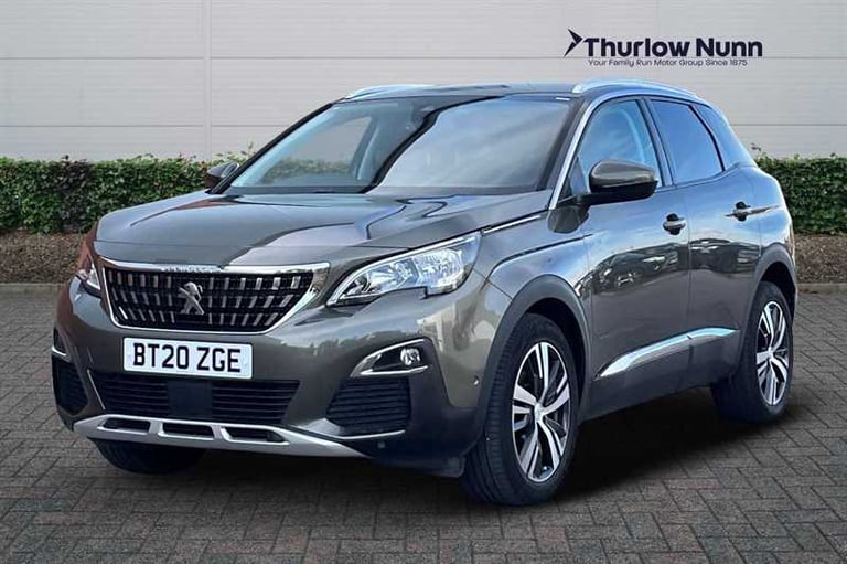 2020 Peugeot 3008 1.2 PureTech GPF Allure SUV 5dr Petrol EAT Euro 6 (s/s) (130 ps) SUV Petrol Aut...