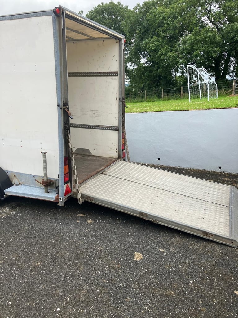 Ifor Williams 12ft Box Van Trailer 
