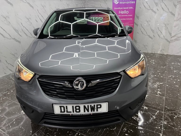 2018 Vauxhall Crossland X 1.2 SE SUV 5dr Petrol Manual Euro 6 (81 ps) HATCHBACK Petrol Manual