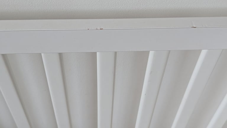 White Ikea cot 60x120xm