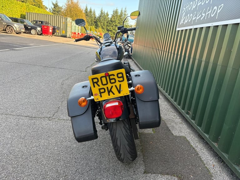 Harley Davidson XL1200T Superlow Sports 2019 Black 2 Owners V H Pipes Luggage 