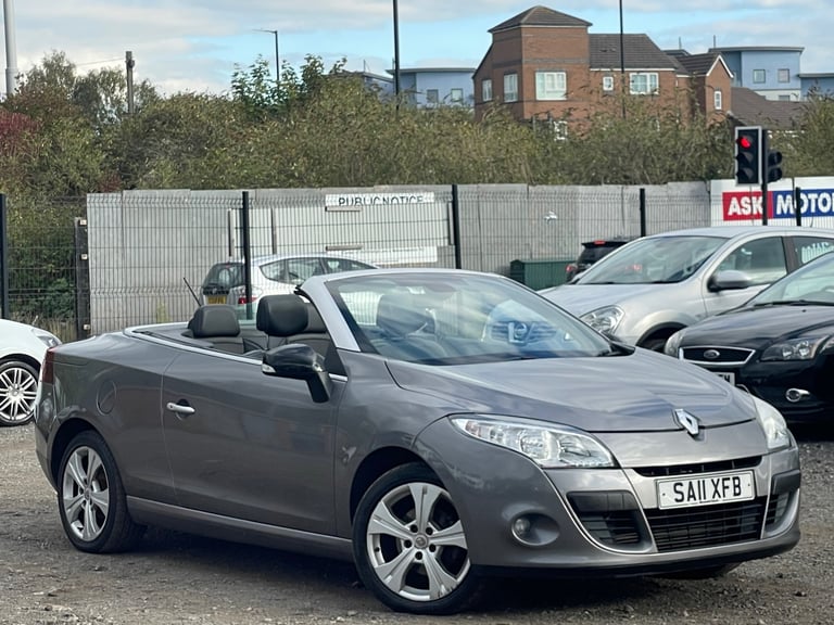 2011 RENAULT MEGANE CONVERTIBLE 1.4 TCE DYNAMIQUE TOMTOM + LOW 65K MILES * 