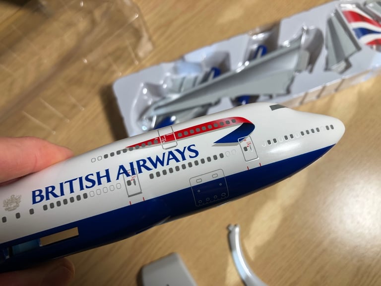 British Airways 747-400 model G-CIVY RARE 