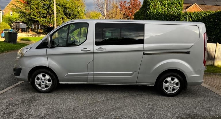 2015 (65) FORD TRANSIT CUSTOM 290 2.2 TDCi LIMITED E-TECH CREW CAB GREAT S/HIST