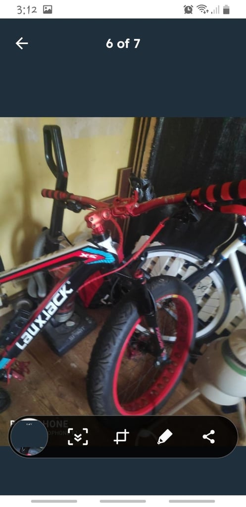 Red bike