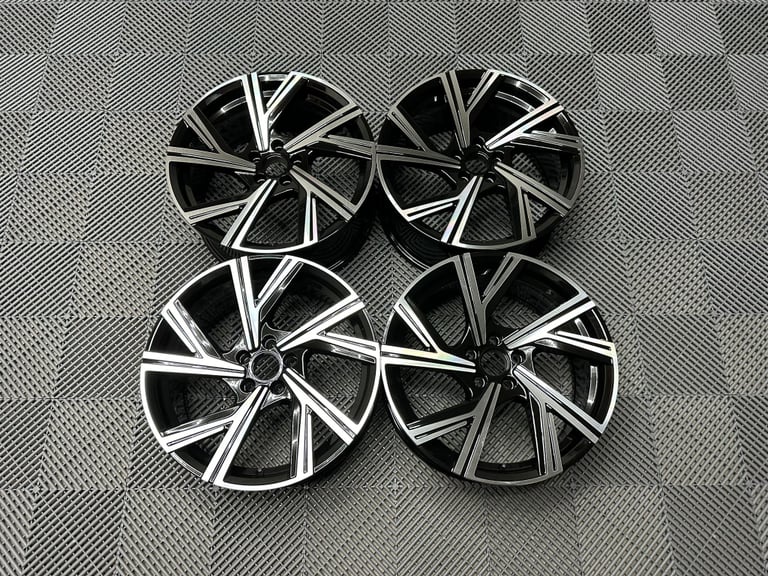 17" Bergamo style Alloy wheels - VW POLO - SEAT IBIZA - AUDI A1 TT -SKODA FABIA 5x100