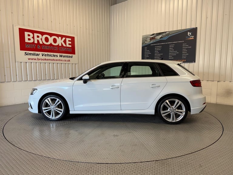 2018 Audi A3 30 TFSI 116 S Line 5dr HATCHBACK PETROL Manual