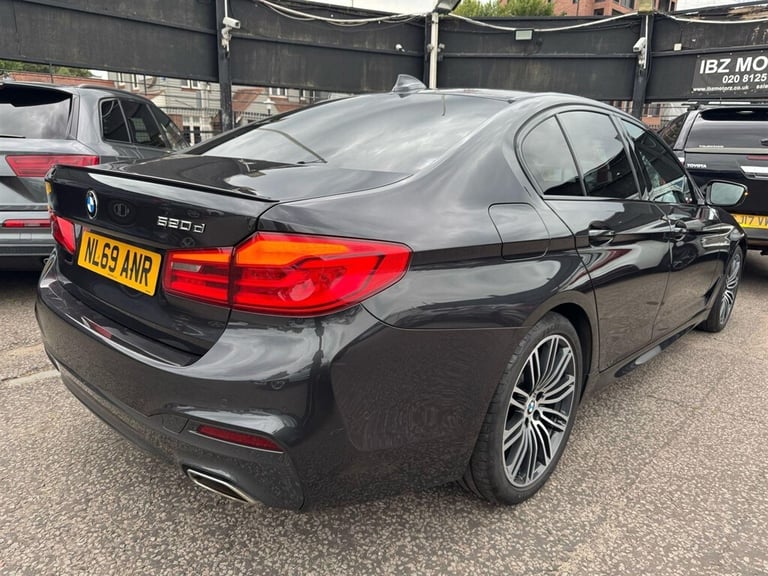2019 BMW 5 Series 520d M Sport 4dr Auto SALOON DIESEL Automatic