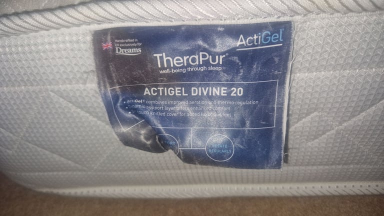 Good quality used king size mattress free for collection or local delivery