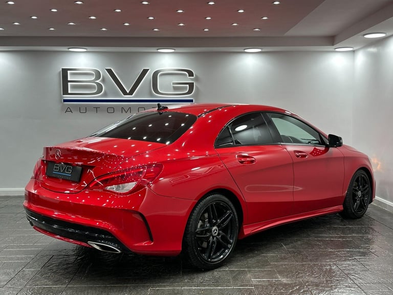 2018 Mercedes-Benz CLA 1.6 CLA180 AMG Line Edition Coupe 7G-DCT Euro 6 (s/s) 4dr SALOON Petrol Au...