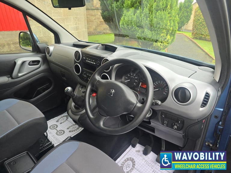 2016 Peugeot Partner Tepee 1.6 BlueHDi 100 Allure = Wheelchair Accessible Vehicle / Wav MPV Diese...