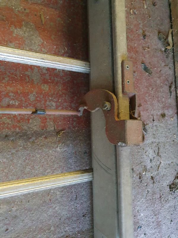 Aluminium double ladder 
