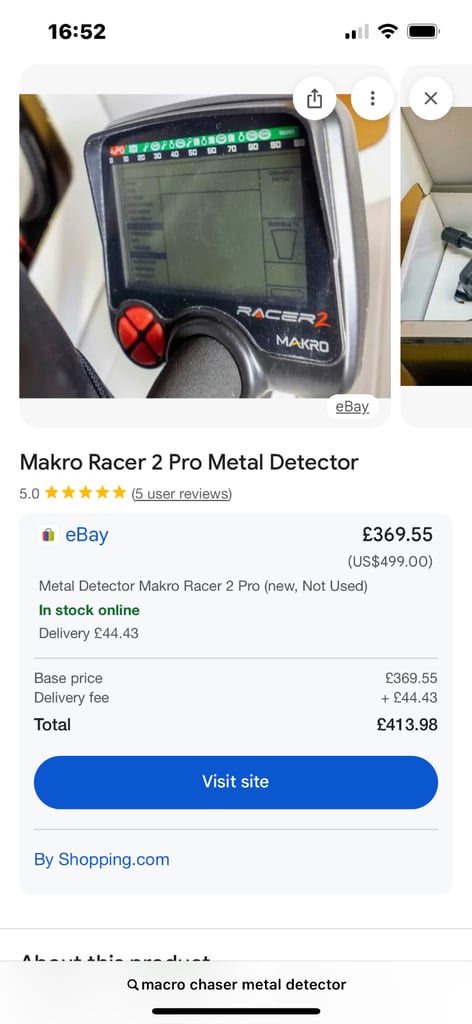 This detector is ready to go 