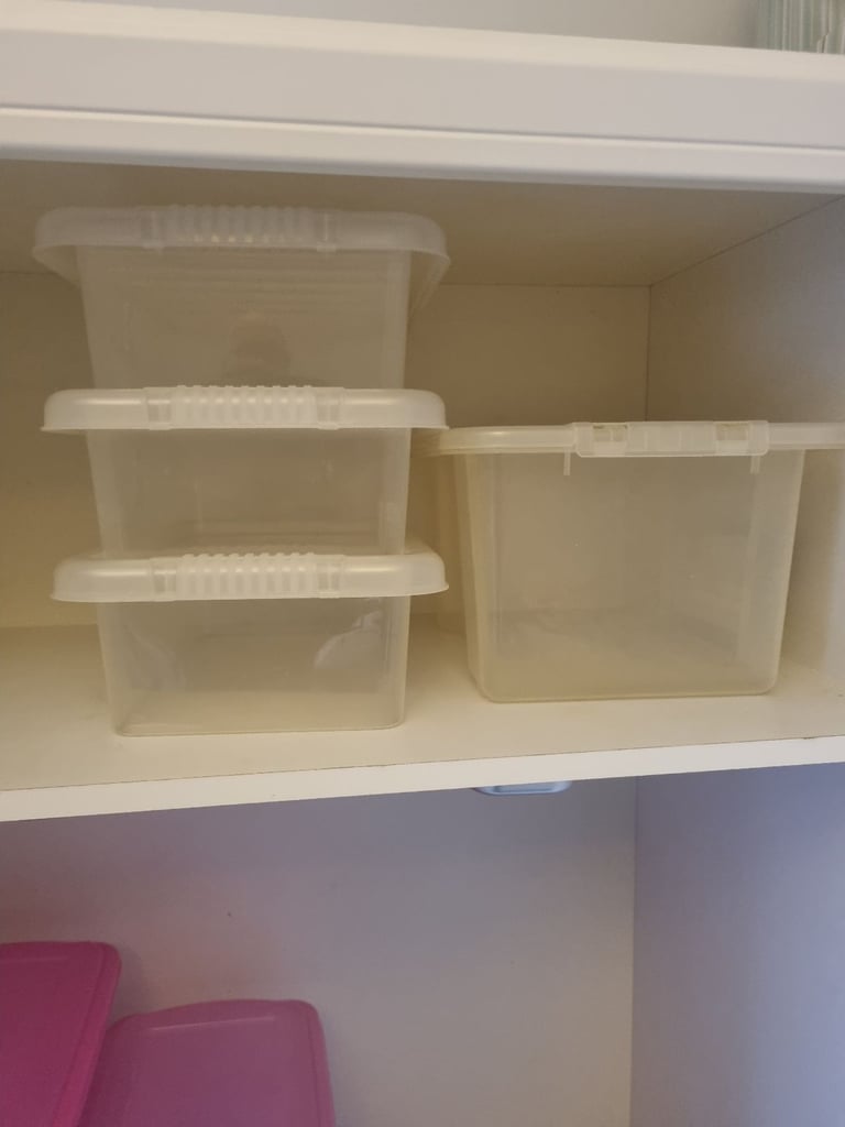 Plastic storage boxs 