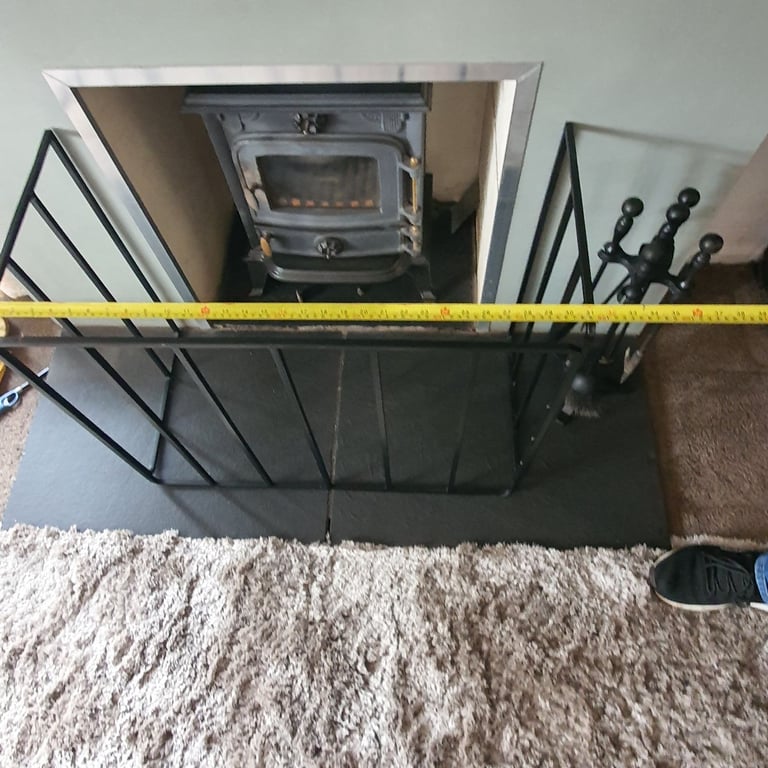 Woodburner fire guard 