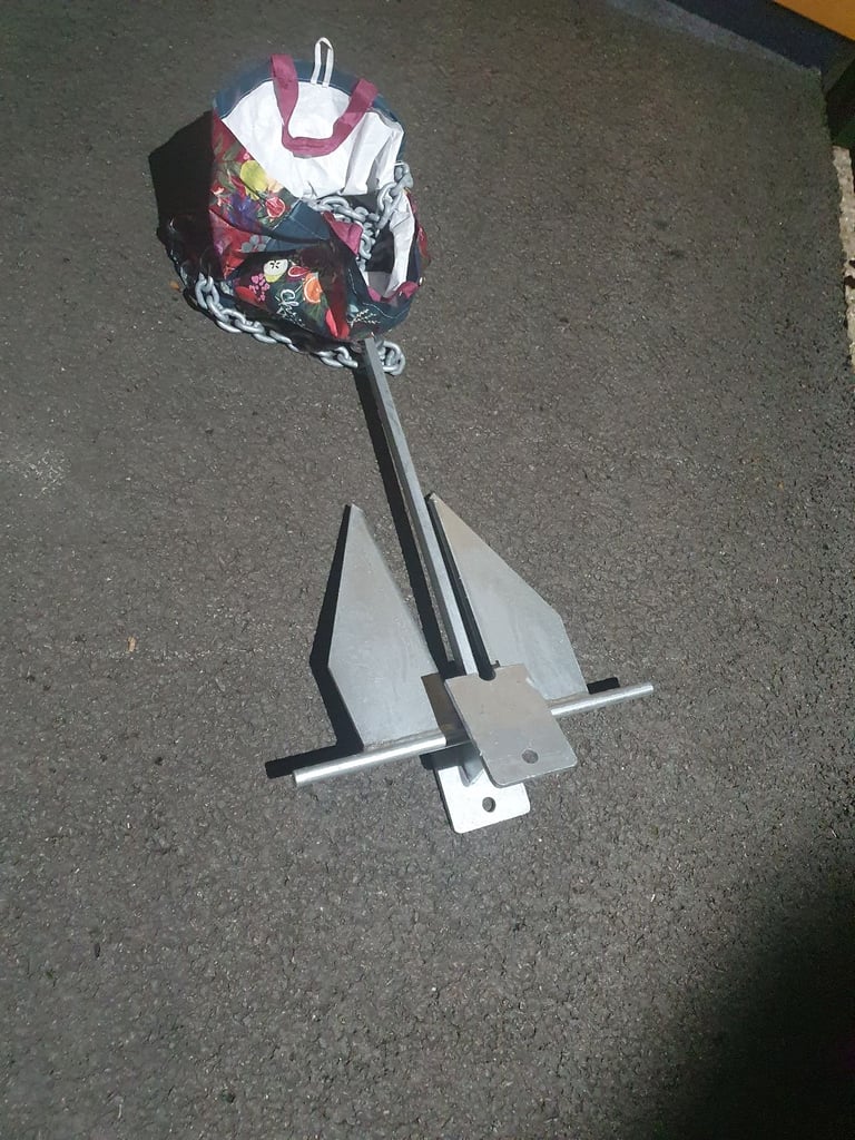 Boat Anchor with chain NEW