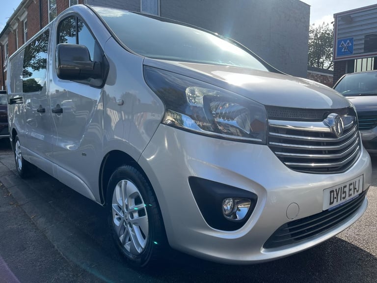 Vauxhall Vivaro 1.6 CDTi 2900 Sportive 6 Seat LWB Crew Van  DIESEL 2015/15