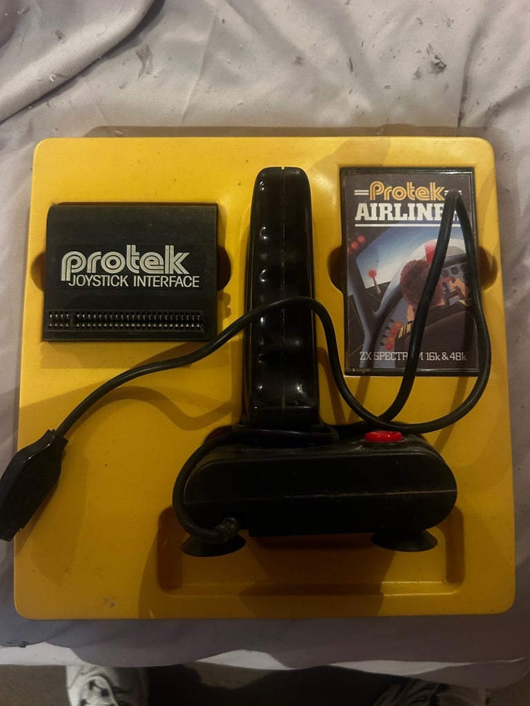 zx spectrum protek joystick boxed
