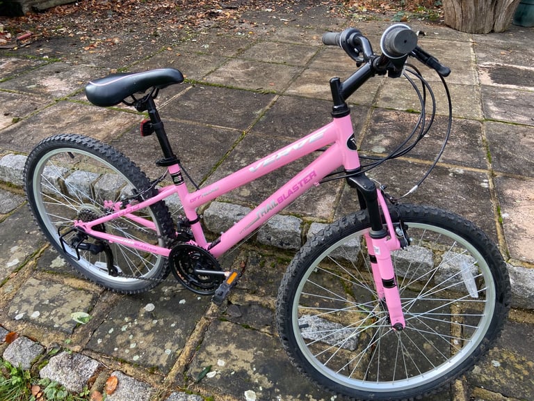 Kids Mountain Bike, Pink (24-inch, 18-speed)