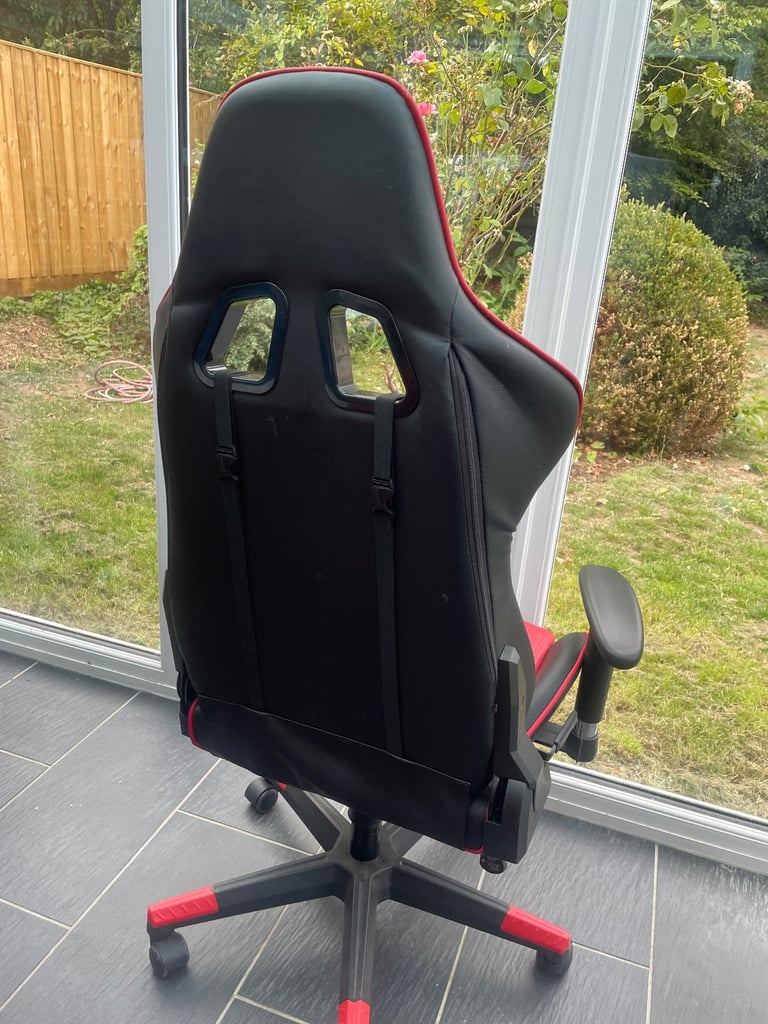 X Rocker Alpha eSports Office Gaming Chair - Red