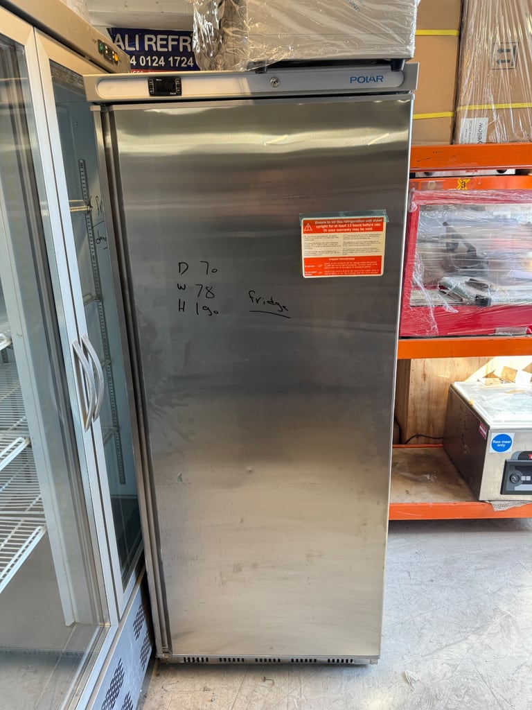 Commercial single door fridge cafe shop restaurant 