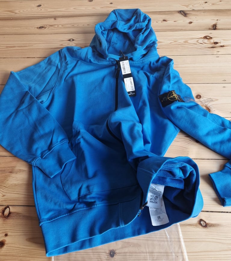 Stone Island Zip Up Hoodie