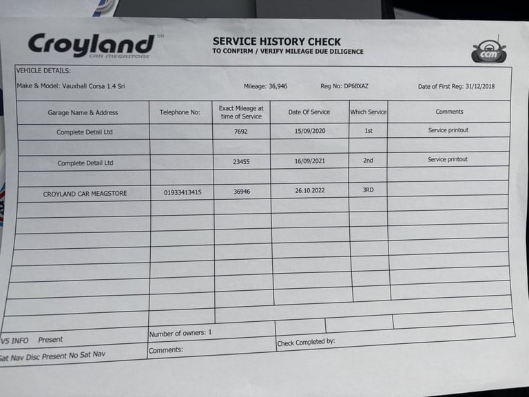2018 Vauxhall Corsa 1.4 SRi Nav 5dr HATCHBACK PETROL Manual