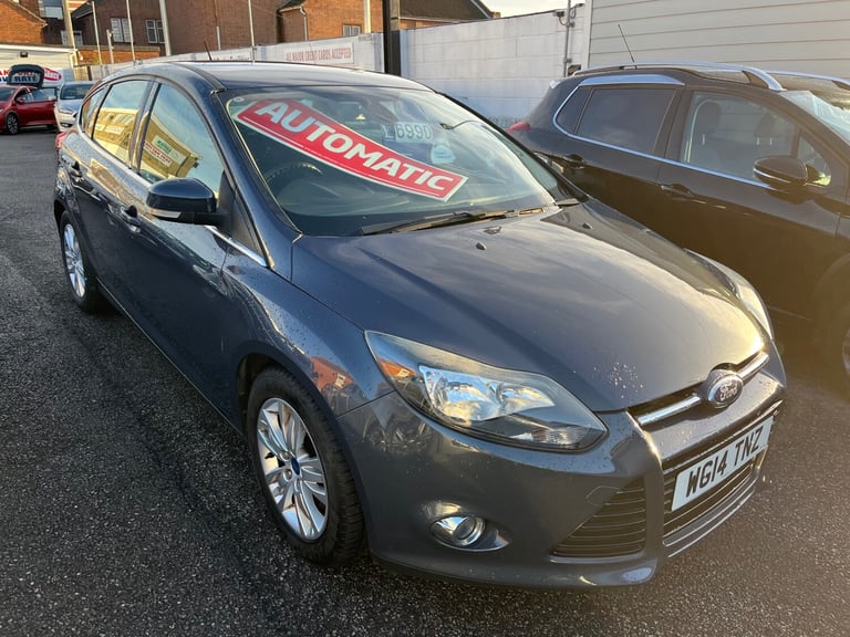 2014 Ford Focus 1.6 125 Titanium Navigator 5dr Powershift HATCHBACK Petrol Automatic