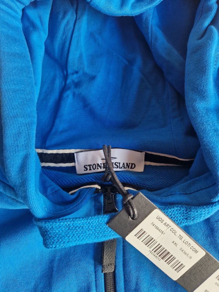 Stone Island Zip Up Hoodie