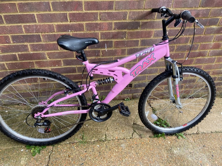 image for Ladies Trax Dual Suspension Mountain Bike 18 Speed