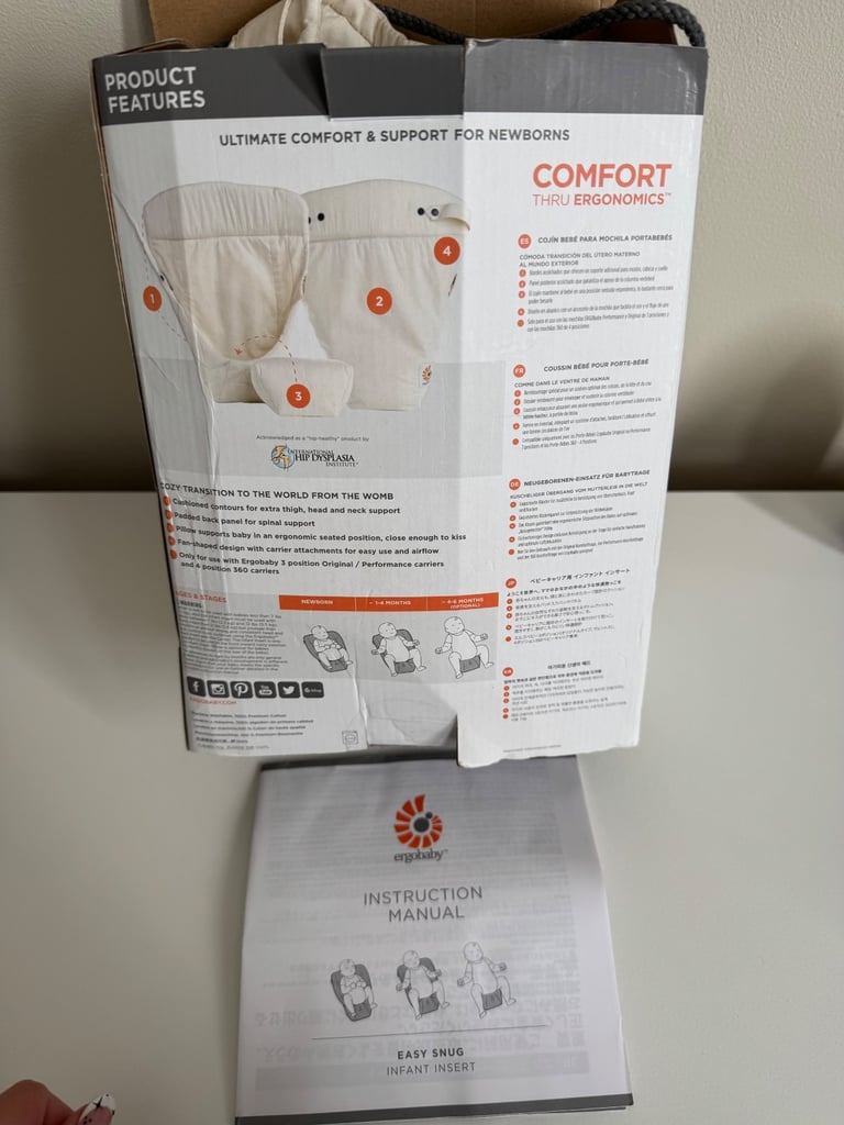 Ergobaby infant insert 